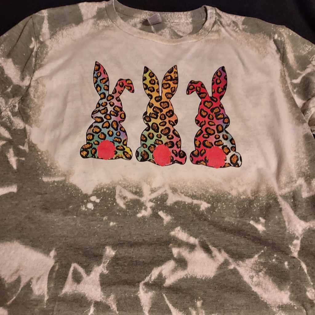 Bleach Dyed T